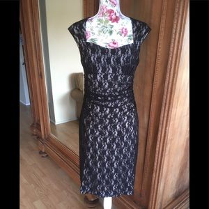 Super cute Black lace dress